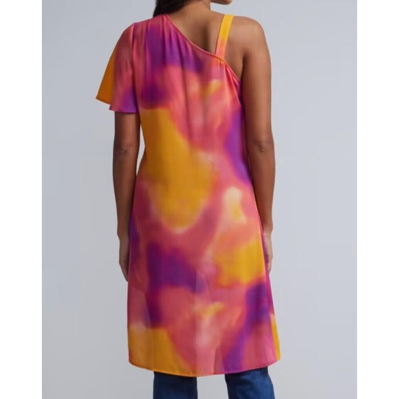 Maxi Top Asymptomatic Tie-dye Print - Picture 2 of 3